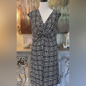 Tiana B. Cap-Sleeved Dress